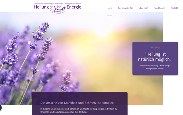 Webseite Anke Gro&szlig;e