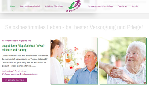 Website https://pflegedienst-jung.de/
